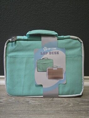 Lap Star Kids Travel Lap Desk Zip-Up Drawing Board Multiple Pockets Clipboard